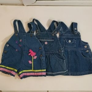 Bundle Denim Overalls dresses shorts